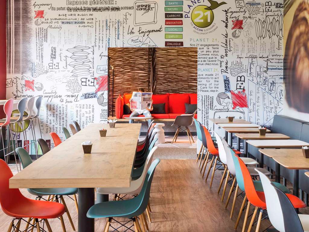 Hotel Ibis Nantes Centre Tour Bretagne Restauracja zdjęcie